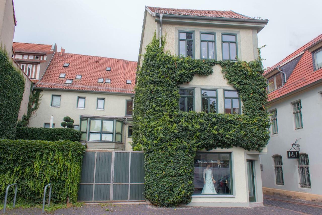 Gastewohnung "Margarethenblick" Gotha Exterior foto